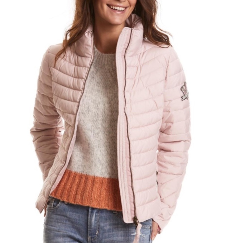 Odd Molly Light Pink Puffer Jacket